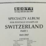 Switzerland Stamp Collection 1843–2000